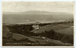 WEST KILBRIDE : SEAMILL AND ARRAN HILLS FROM TARBET HILL / ADDRESS - COLCHESTER, PRIORY STREET - Ayrshire