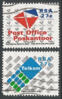 South Africa. 1991 Establishment Of Post Office Ltd And Telekom Ltd. Used Complete Set. SG 734-735 - Usati