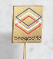 BOXING WORLD CHAMPIONSHIPS 1978. ( Yugoslavian Pin ) Badge Boxing Boxe Boxeo Boxen Pugilato Anstecknadel Distintivo - Boxing