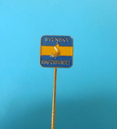 SWEDEN SWIMMING FEDERATION Old Pin Badge Natation Natacion Schwimmen Nuoto Water-polo Waterpolo Anstecknadel Distintivo - Swimming