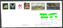 USA 2013 Letter To Estonia Estland Estonie - 3c. 1961-... Lettres