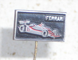 FERRARI - Formula 1 ( Croatian Rare Pin ) * F1 Badge Car Automobile Auto Autos Anstecknadel Distintivo Italy Italia - Ferrari