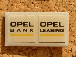 Pin´s  OPEL BANK  OPEL LEASING - Opel