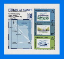 ASC 1976-0001, Festival Of Stamps - London, MNH MS - Ascensión