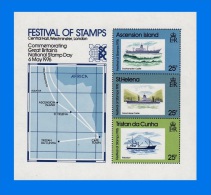 ASC 1976-0001, Festival Of Stamps - London, MNH MS - Ascension (Ile De L')