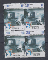 2012.85 CUBA MNH 2012 50 ANIVERSARIO ICRT (INSTITUTO RADIO Y TELEVISION) BLOCK4 - Neufs