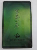 China Hotel Key Card,Fuchun Resort Hangzhou - Unclassified