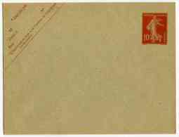 Entier Postal Sur Enveloppe De 1907 Avec Timbre 10 C. Rouge Et Date 925 Sinais SEC E13 - Format 123x96 Mm - Enveloppes Types Et TSC (avant 1995)