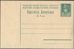 YUGOSLAVIA - JUGOSLAVIA - PS Mi. P124 C  - TITO - HRVATSKA - 1949 - Interi Postali