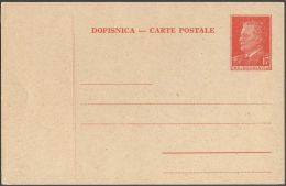 YUGOSLAVIA - JUGOSLAVIA - PS Mi. P137 - TITO  - 1952 - Postwaardestukken