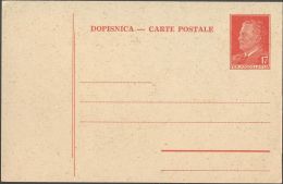 YUGOSLAVIA - JUGOSLAVIA - PS Mi. P137 - TITO  - 1952 - Entiers Postaux