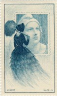 VIGNETTE ** MARIANNE GANDON 1949 # MAZELIN # CARRE # VERTE - Briefmarkenmessen