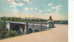 ( CPA ÉTATS UNIS )  PITTSBURG  /  Panther Hollow Bridge  - - Pittsburgh