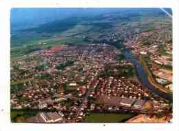 Geugnon Vue Aerienne Sur La Ville L'Arroux Et La Plaine Alentour Photo Bernard Larand Pilote ULM Bouvenot - Gueugnon