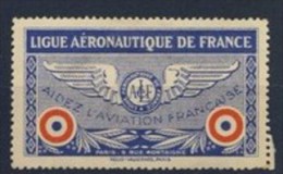 VIGNETTE NEUVE * GOMME # LIGUE AERONAUTIQUE DE FRANCE # - Luftfahrt