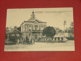 LEOPOLDSBURG - BOURG-LEOPOLD  -  Gemeentehuis En Monument -  Maison Communale Et Monument - Leopoldsburg