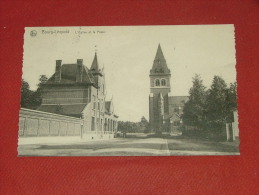 LEOPOLDSBURG - BOURG-LEOPOLD   -  De Kerk En De Post - L´ Eglise Et La Poste -  1922 - Leopoldsburg