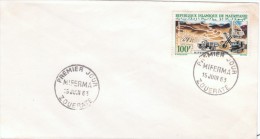 Mauritania 15 June 1963. Nice Fdc With Truck And Tractor.Miferma - Camions