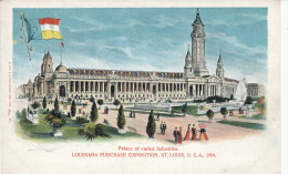 ( CPA ÉTATS UNIS )  ST-LOUIS  /  LOUISIANA PURCHASE EXPOSITION - - Other & Unclassified