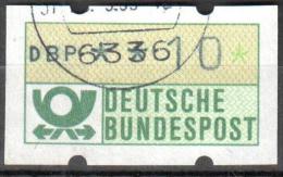 Germany BRD - 1981 ATM Nr 1  - 010 Gestempelt Used - Machine Labels [ATM]