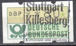 Germany BRD - 1981 ATM Nr 1  - 80 - Gestempelt Used - Automatenmarken [ATM]