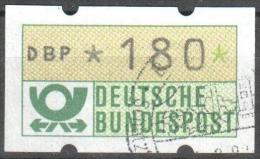 Germany BRD - 1981 ATM Nr 1 - 180 Gestempelt Used - Machine Labels [ATM]