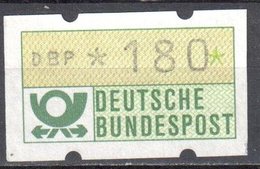 Germany BRD - 1981 ATM Nr 1 - 180 Gestempelt Used - Automatenmarken [ATM]