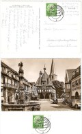 AK 2075 MICHELSTADT I. ODENWALD Marktplatz Mit Rathaus Und Brunnen Oldtimer 16. 7. 58 - 12 (16) MICHELSTADT (ODENW) E - Michelstadt