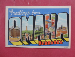 Greetings From  - Nebraska > Omaha  Not Mailed ---  Ref  1043 - Omaha