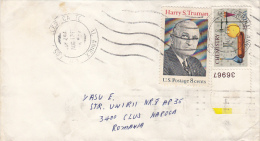 HARRY S. TRUMAN, CHEMISTRY, STAMPS ON COVER, 1979, USA - Brieven En Documenten