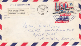 PLANES, STAMPS ON COVER, 1972, USA - Storia Postale