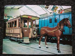 CARTOLINA MUSEO SVIZZERO DEI TRASPORTI Centenario Del Tram1982 - Spoorwegen