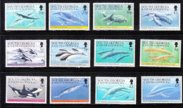 South Georgia 1994 Whales & Dolphins Definitive MNH - South Georgia