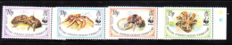 British Indian Ocean Territory BIOT 1993 Coconut Crab WWF MNH - Brits Indische Oceaanterritorium