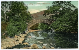 TROSSACHS : BRIG O' TURK / POSTMARK - HOMERTON / ADDRESS - GOODMAYES, CASTLETON ROAD, ILFORD - Stirlingshire