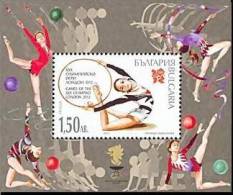 BULGARIA \ BULGARIE  - 2012 - Olympiques De Gymnastique Rythmique - Olympic Rhythmic Gymnastics - London 2012 - Bl** - Ungebraucht