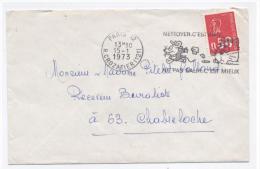 Lettre 1973-paris -AB3 - Briefe U. Dokumente