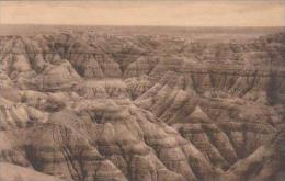 South Dakota  Wall Big Foot Pass Badlands National Monument Albertype - Andere & Zonder Classificatie