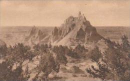 South Dakota Wall Vampire Peak At Cedar Pass Badlands National Monument Albertype - Other & Unclassified
