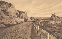 South Dakota Wall Cedar Pass Badlands National Monument Albertype - Altri & Non Classificati