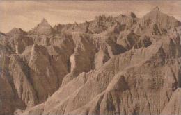 South Dakota Wall Southeast View Of The Pinnacles Badlands National Monument Albertype - Andere & Zonder Classificatie