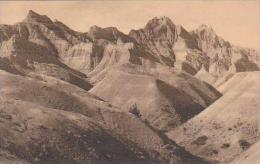 South Dakota Wall The Pinnacles Badlands National Monument Albertype - Autres & Non Classés