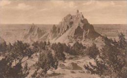 South Dakota Wall Vampire Peak At Cadar Pass Badlands National Monument Albertype - Autres & Non Classés