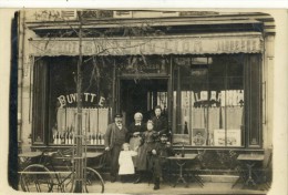 CPA ( COMMERCE ) Carte Photo - Cafes