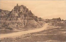 South Dakota Wall Pinnacle Peaks Badlands National Monument Albertype - Otros & Sin Clasificación