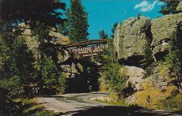 South Dakota Custer Paradise Gates Entrance To Needles - Andere & Zonder Classificatie