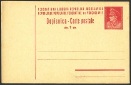 YUGOSLAVIA - JUGOSLAVIA  -  PC  Mi. P114  INLAND  - TITO  - 1946 - Entiers Postaux