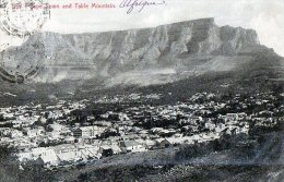 Afrique Du Sud     South Africa    Cap Town  And Table Mountain - Afrique Du Sud