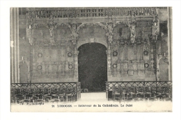 Cp, 87, Limoges, Intérieur De La Cathédrale, Le Jubé - Limoges