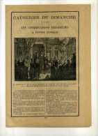 - CAUSERIES DU DIMANCHE . 4 PAGES LIBRES . N°112 .LES CONGRETATIONS RELIGIEUSES A NOTRE EPOQUE . - Revues Anciennes - Avant 1900